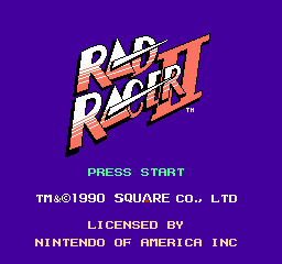 Rad Racer II screenshot 3 for NES